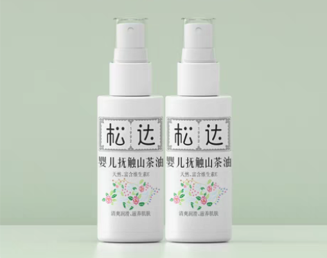 转卖全新。松达抚触油新生婴儿护肤山茶油按摩...