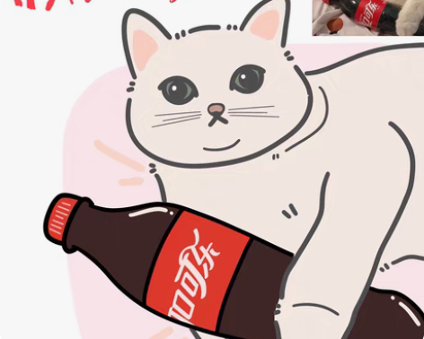 包邮小猫咪小狗狗手绘头像画定制设计卡通搞怪...