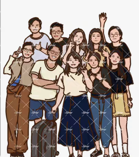 【超便宜】手绘头像48小时可出图可可风甜橙...