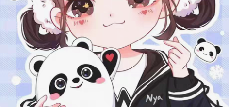 软萌风 手绘q版头像 卡通人物形象 真人照...