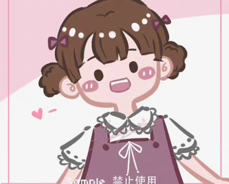 包邮[约稿] 头像 q版半身头像 定制 可...