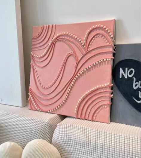 包邮肌理感装饰画 ins感超美 ——ins...