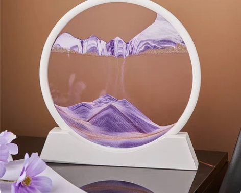 包邮轻奢3D流沙画摆件创意礼品生日解压解闷...