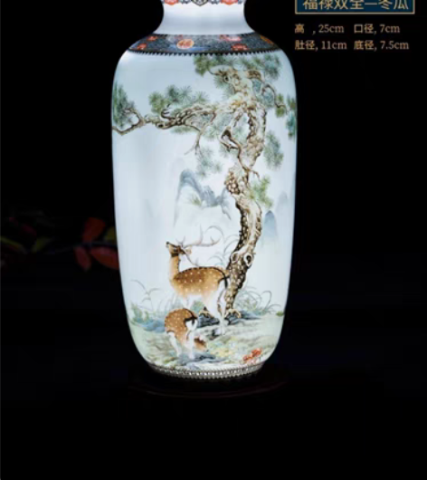 包邮闲置搬新家朋友拿来的陶瓷大花瓶,放家里...