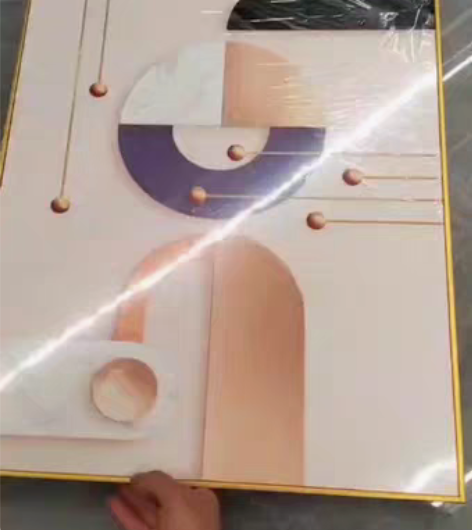 转卖【跨年狂欢】现代简约电表箱装饰画遮挡电...