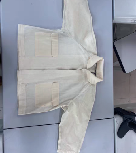包邮服装设计 童装白坯布 一套 童装作业成...