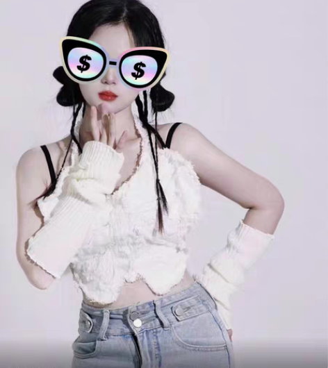 包邮服装设计旧衣改remake成衣面料改造...