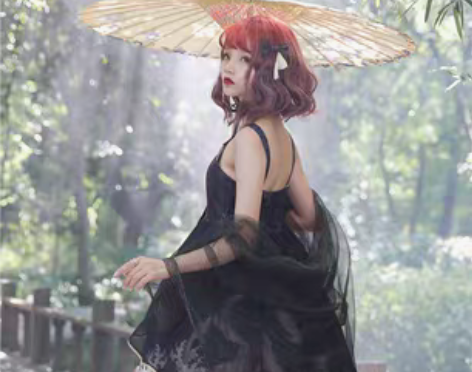 转卖LILIKO 待鹤归 S 码 黑色安然...