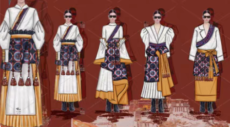 【服装效果图 代画效果图 秀场图】 ...