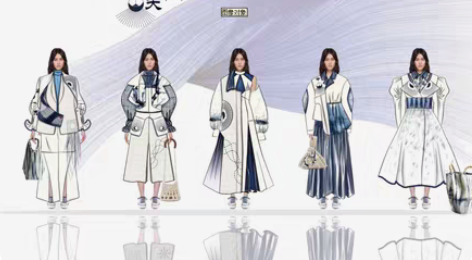 出售服装成衣系列设计5套，没参加过比赛，当...