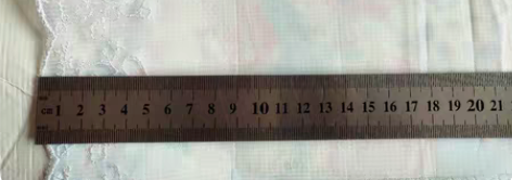 10码印花网纱带亮丝线刺绣花朵花边DIY手...