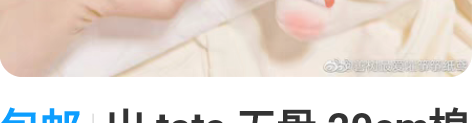包邮出 tata 无骨 20cm棉花娃娃 ...