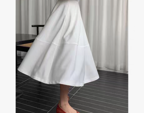 转卖【芊颖】大摆裙a字伞裙女春夏高腰遮胯复...