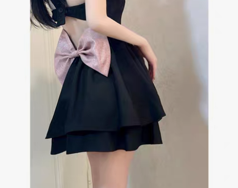 转卖YUZHI【哥特胡桃】辣妹风蝴蝶结蓬蓬...
