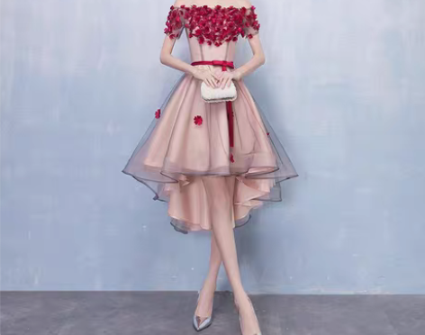 转卖晚礼服蓬蓬裙主持演出服声乐艺考学生唱歌...