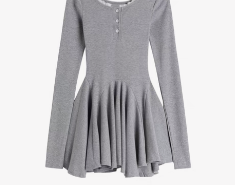 转卖MSHI CLUB秋装纯欲风a字蓬蓬裙...