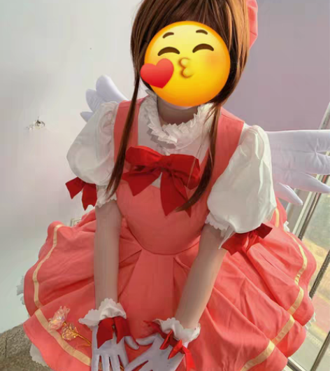 转卖木之本樱红白战斗服 火花家（裙子本体两...