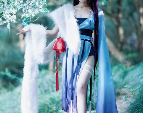 转卖一次没穿过 火花动漫狐妖cos 红娘 ...