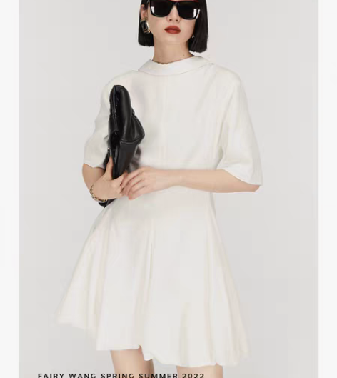 转卖FAIRY WANG 无杂质 高柔天丝...