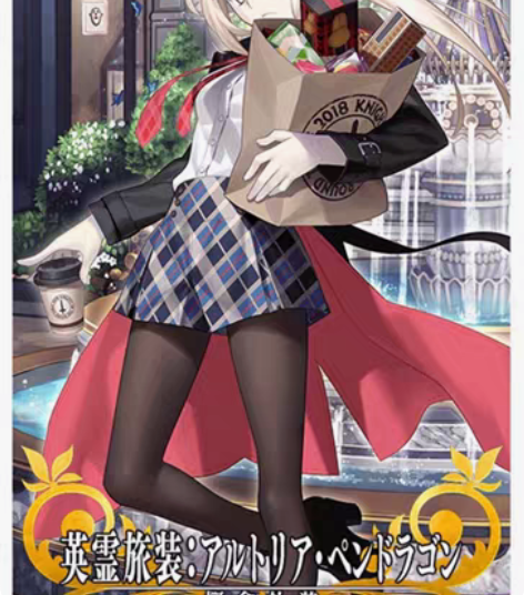 包邮Fate fgo 黑saber英灵旅装...