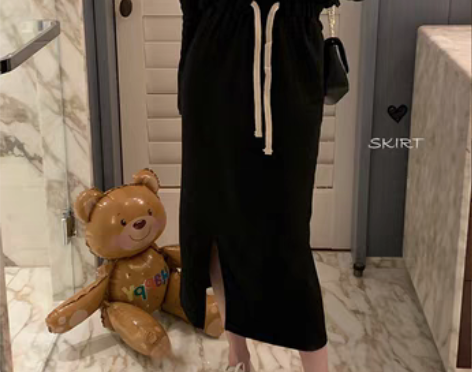 转卖PPHOME休闲懒人裙~秋季简约百搭侧...