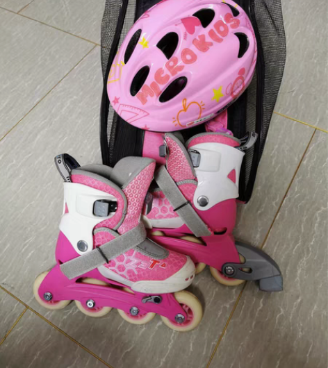 包邮瑞士micro迈古轮滑鞋儿童全套装初学...