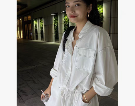 转卖明线连体裤短裤女夏季2022新款宽松气...