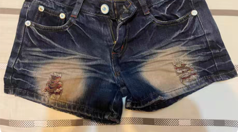 包邮牛仔短裤 27码 全新???M全新￥3...