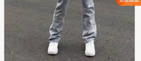 牛仔裤背带裤 美式复古街头风百搭宽松休闲 ...