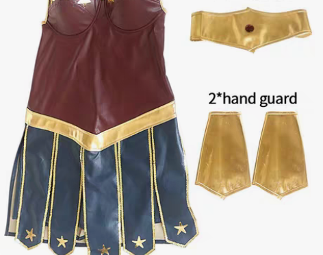 转卖万圣节cos服装成人神奇女侠演出服神力...