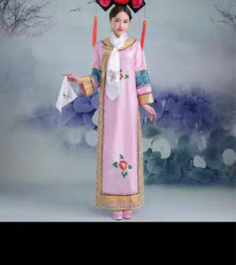 转卖清朝古装还珠格格服装满族旗服女后宫廷妃...