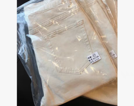 转卖天然棉籽壳无染原色燕麦裤子女裤春款欧洲...