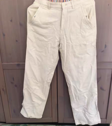 男休闲棉麻裤 paul smith看到这个...