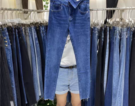 转卖韩国东大门2021年秋季新款折边设计高...