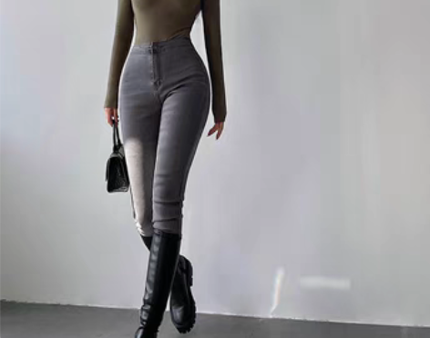 转卖YoungGirlDay欧美高腰紧身显...