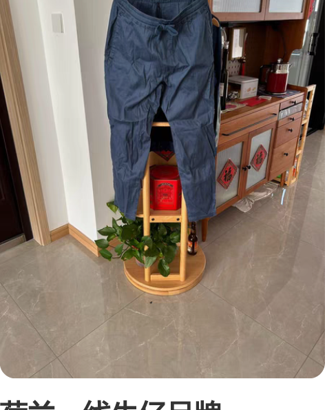 荷兰一线牛仔品牌DENHAM男款棉麻裤，全...