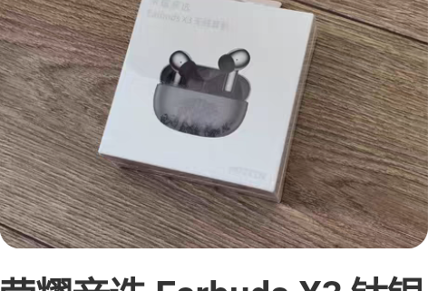 荣耀亲选 Earbuds X3 钛银色 主...