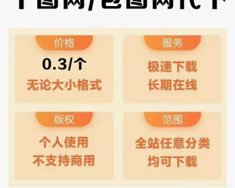 包邮包图网-全站素材材代下/0.3元 不论...