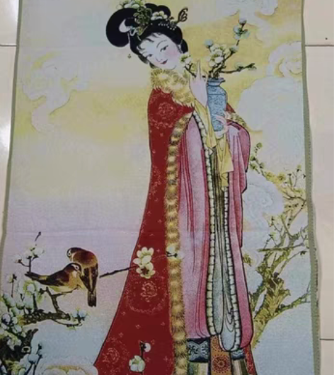 包邮1.2米x60的刺绣画，挂家装饰最好产...