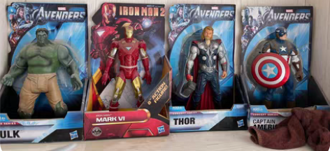 复仇者联盟2 关节可动手办 美队、钢铁侠、...