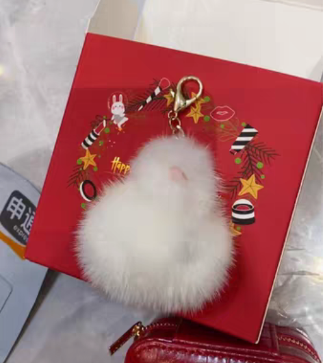 包邮丝芙兰新年定制萌兔收纳盒  首饰盒 首...