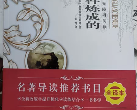 包邮钢铁是怎样炼成的初中 原著版无删减全译...