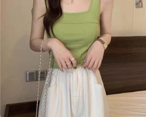 包邮秋季韩系百搭吊带背心女2022韩版新款...