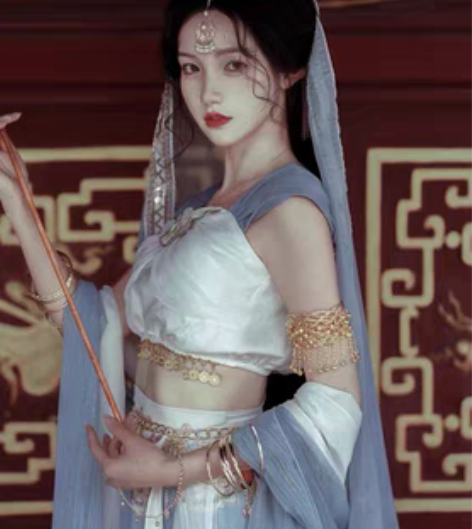 出租琼瑶公主异域风敦煌飞天改良汉服女西域风...