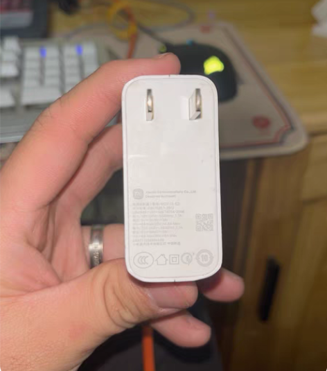 小米红米k50电竞版 快充线6AL型弯头数...