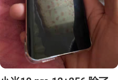 小米10 pro 12+256 除了外屏 ...