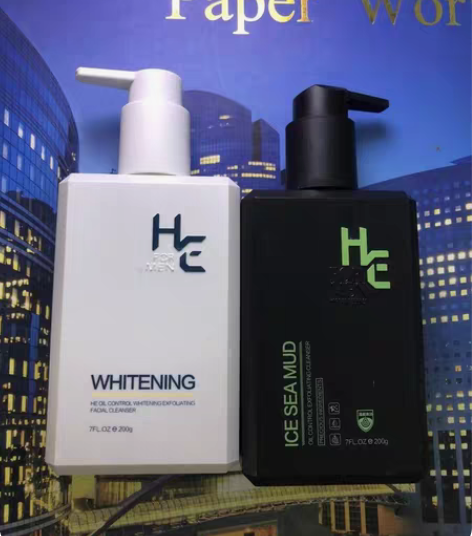 赫恩洗面奶男士专用氨基酸控油美白淡化痘印除...