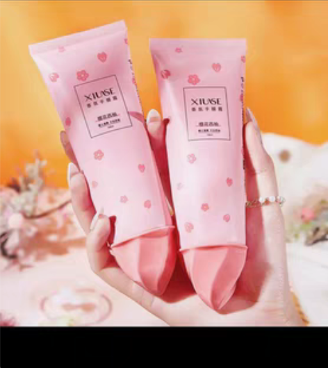 XUESE 秀瑟樱花西柚香氛手膜霜补水保湿...