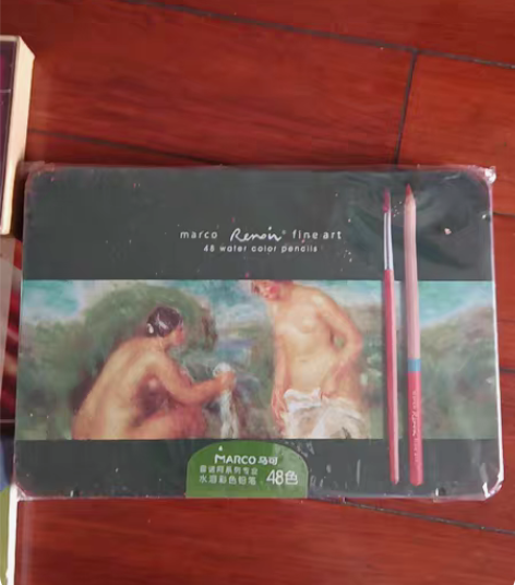 包邮马可 美术铅笔 雷诺阿系列 水溶彩色铅...