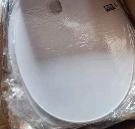 包邮调色板水粉美术生专用大号塑料椭圆三色画...